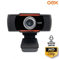 Webcam HD 720p Easy W200 OEX - Preto
